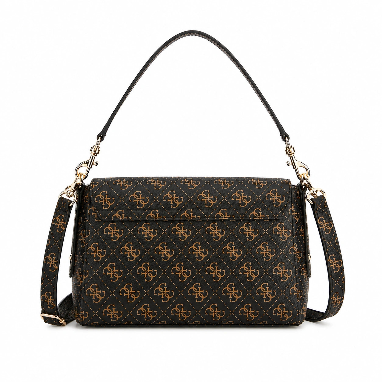 Eco Brenton Flap Shoulder Bag - Logo
