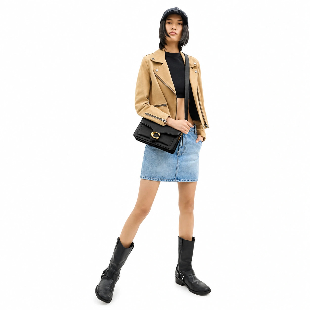 Tabby Shoulder Bag 26 - Gold/Black