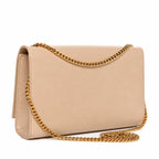 Kate Medium in Grain de Poudre Embossed Leather - Dark Beige