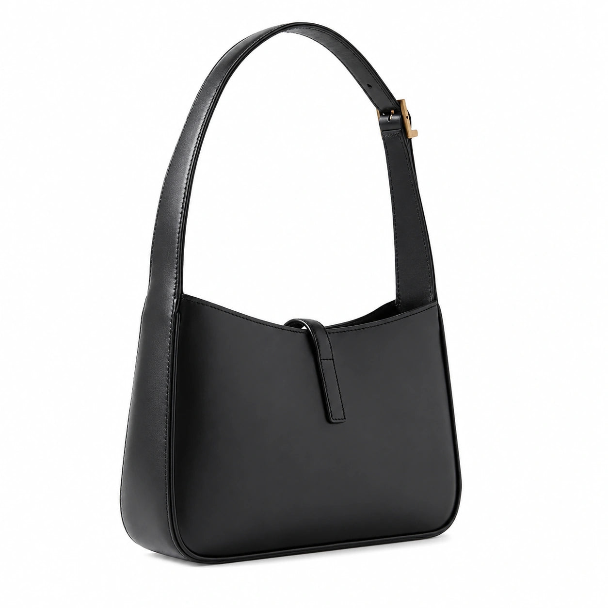 Le 5 À 7 in Smooth Leather - Black