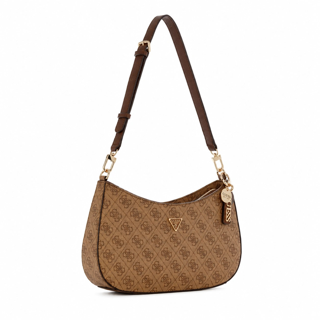Noelle Saffiano Shoulder Bag - Light Vintage