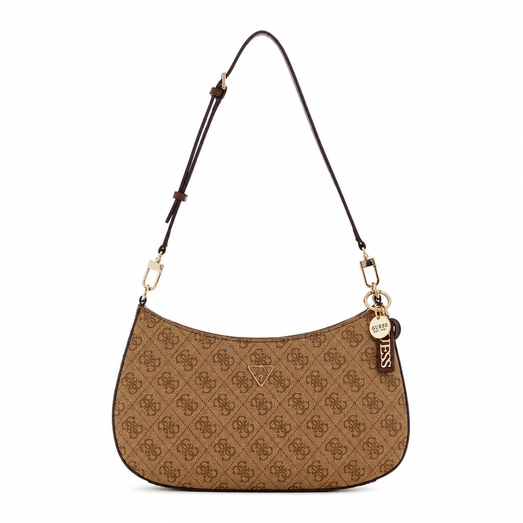 Noelle Saffiano Shoulder Bag - Light Vintage