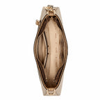Noelle Saffiano Shoulder Bag - Light Vintage
