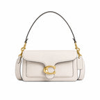 Tabby Shoulder Bag  26 - Brass/Chalk