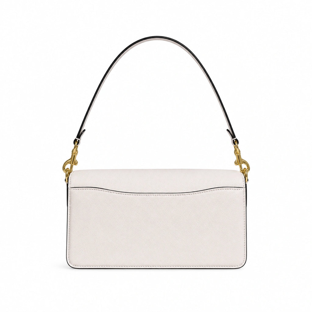 Tabby Shoulder Bag  26 - Brass/Chalk