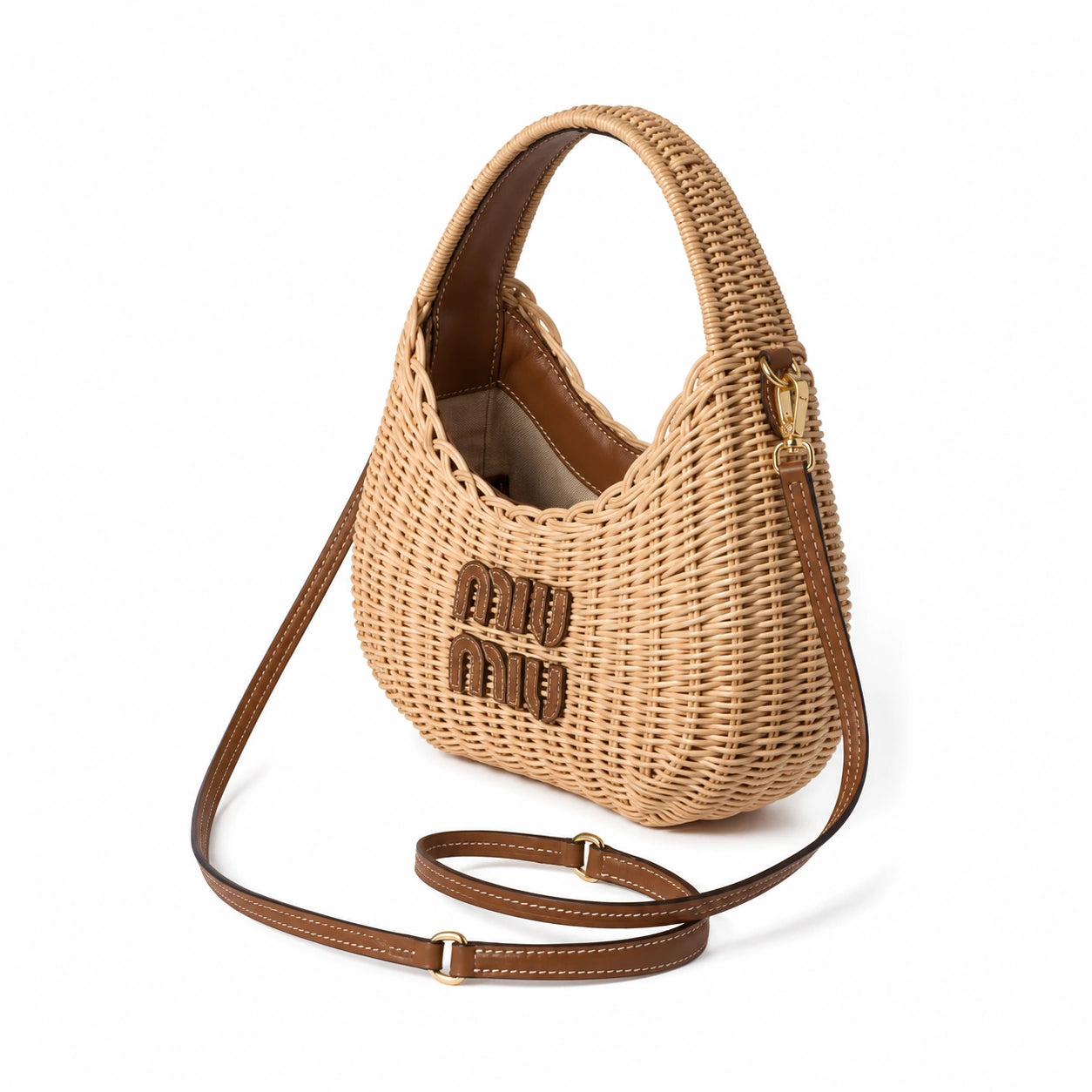 Wander wicker handbag
