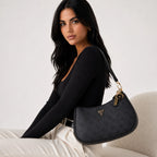 Noelle Saffiano Shoulder Bag - 4G