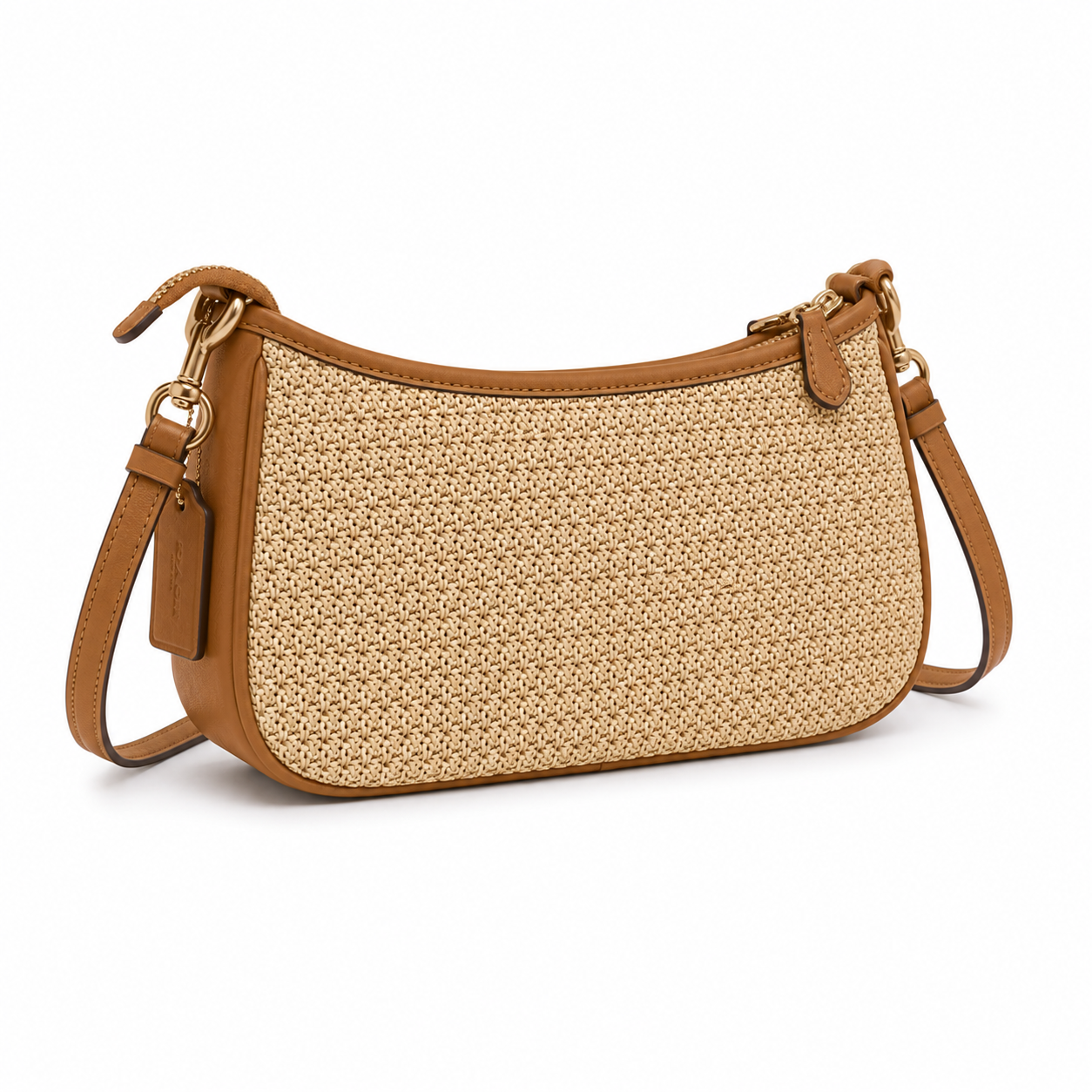 Teri Shoulder Bag in Straw
