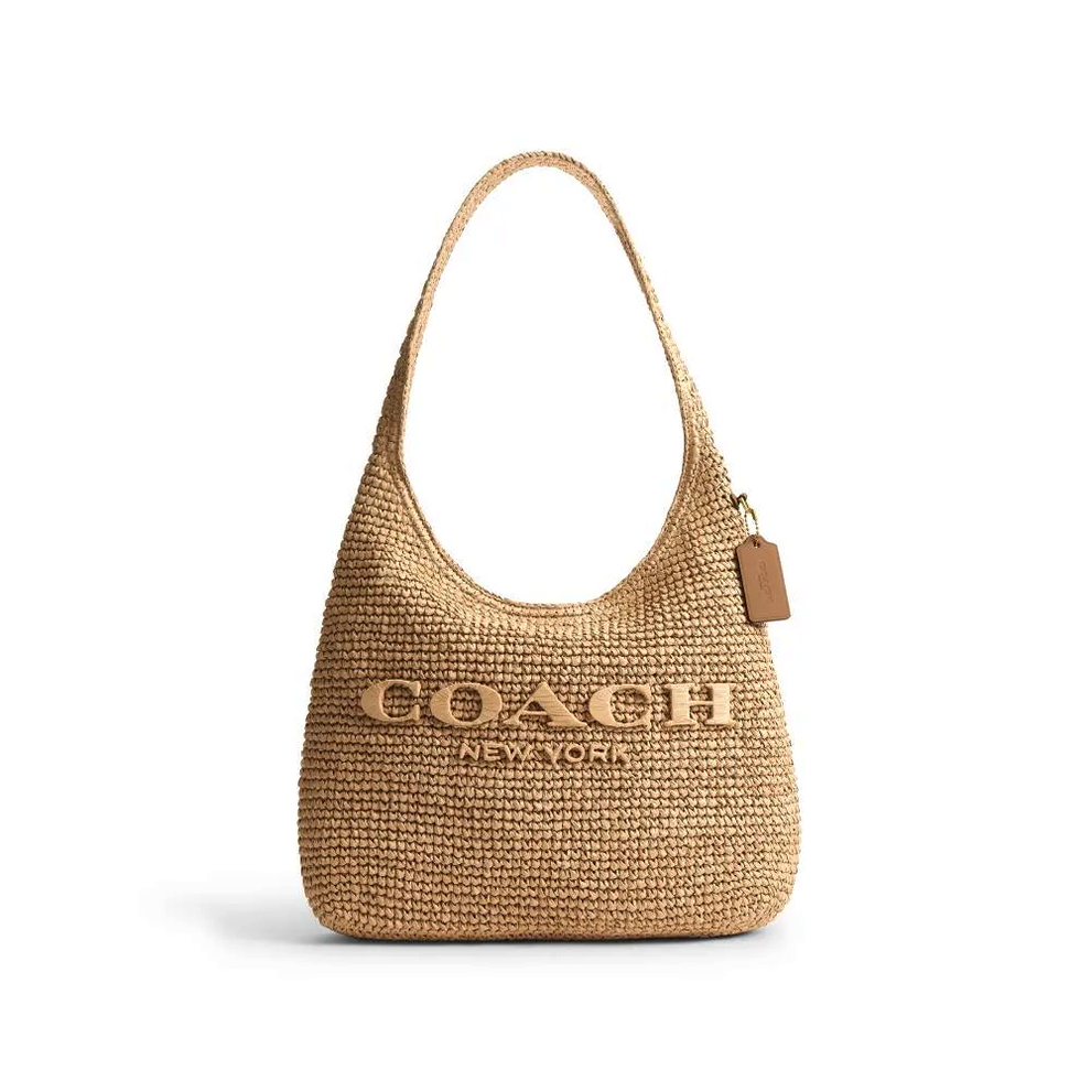 Brooklyn Shoulder Bag 39 - Brass/Natural