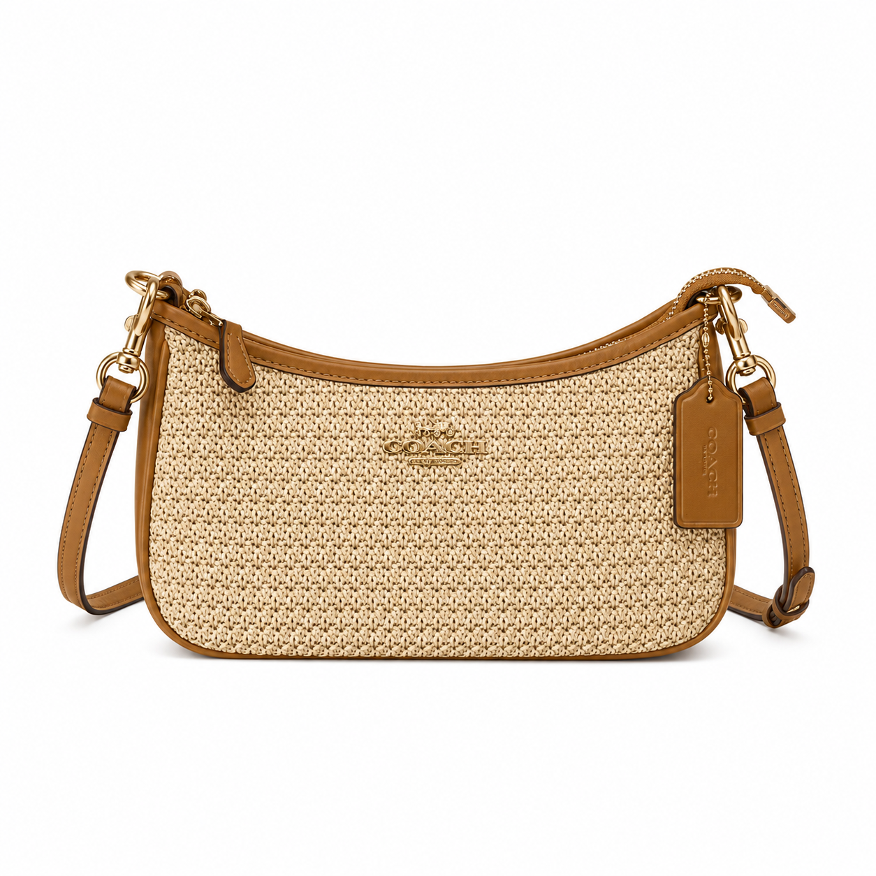 Teri Shoulder Bag in Straw