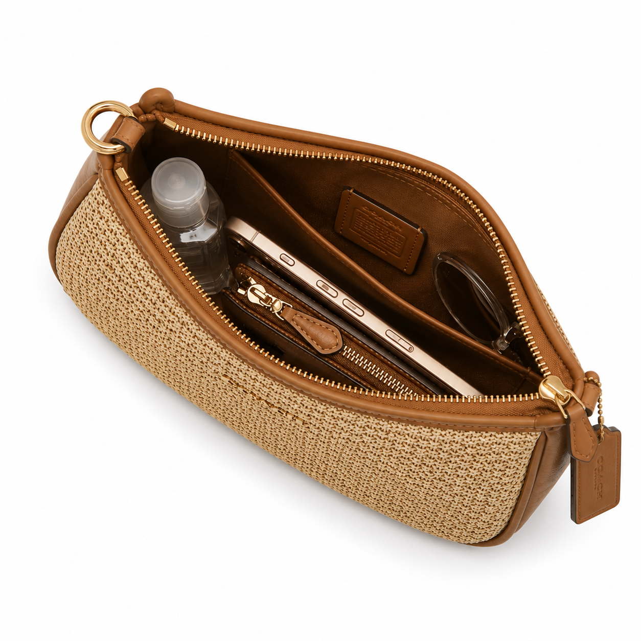 Teri Shoulder Bag in Straw